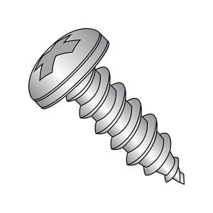 NEW 18-8 Stainless Steel Sheet Metal Screw Type A, #10-12 Thread (Pack of 100)